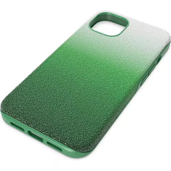 SWAROVSKI High Phone Case for iPhone 14 with Green Crystals in Ombre Effect Part of The High CollectioniPhone 13 Green