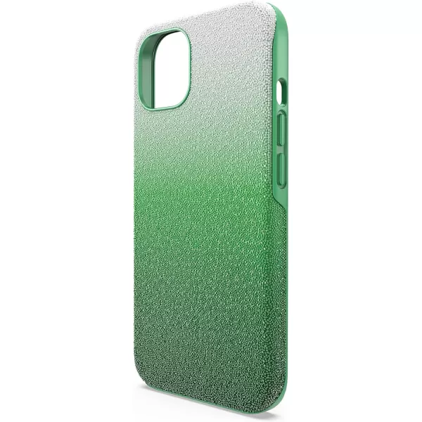 SWAROVSKI High Phone Case for iPhone 14 with Green Crystals in Ombre Effect Part of The High CollectioniPhone 13 Green