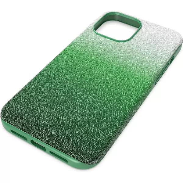 SWAROVSKI High Phone Case for iPhone 14 with Green Crystals in Ombre Effect Part of The High CollectioniPhone 13 Pro Max Green