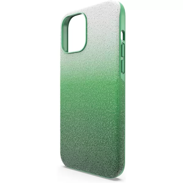 SWAROVSKI High Phone Case for iPhone 14 with Green Crystals in Ombre Effect Part of The High CollectioniPhone 13 Pro Max Green