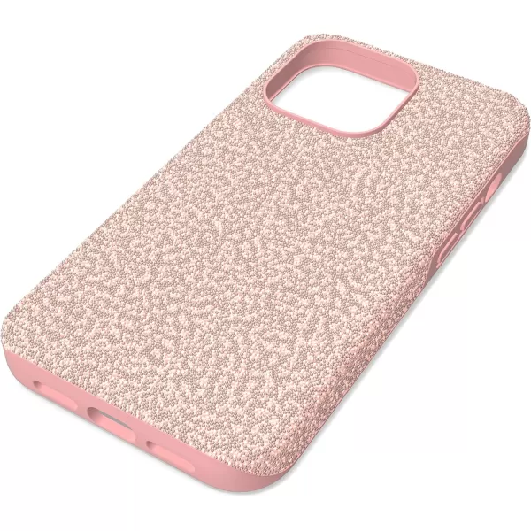 SWAROVSKI High Phone Case for iPhone 14 with Green Crystals in Ombre Effect Part of The High CollectioniPhone 13 Pro Pink Crystals