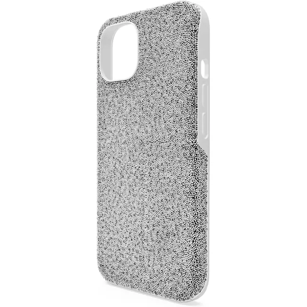 SWAROVSKI High Phone Case for iPhone 14 with Green Crystals in Ombre Effect Part of The High CollectioniPhone 13 Silver Crystals