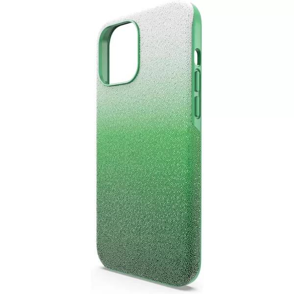 SWAROVSKI High Phone Case for iPhone 14 with Green Crystals in Ombre Effect Part of The High CollectioniPhone 14 Green