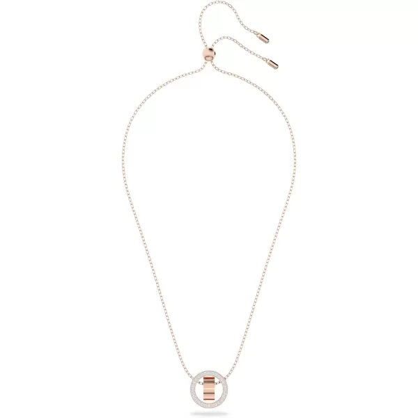 SWAROVSKI Hollow Collection Pendant NecklaceRose Gold