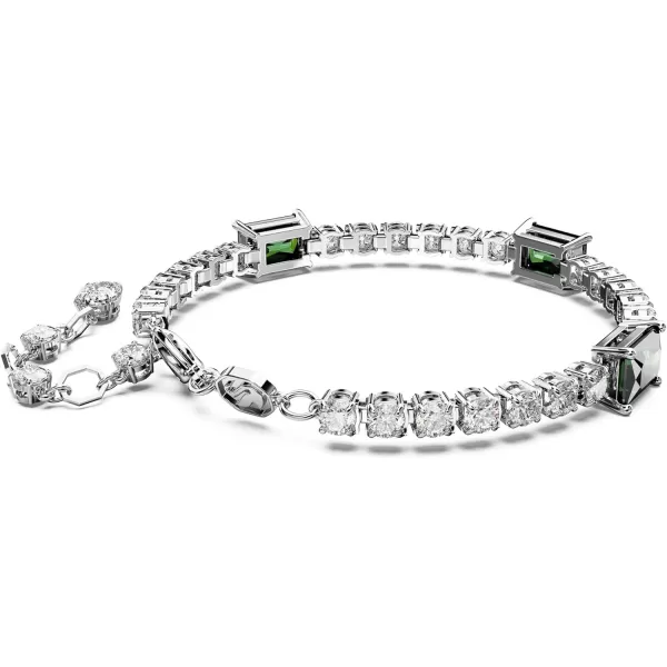 SWAROVSKI Matrix Gem Tennis BraceletGreen