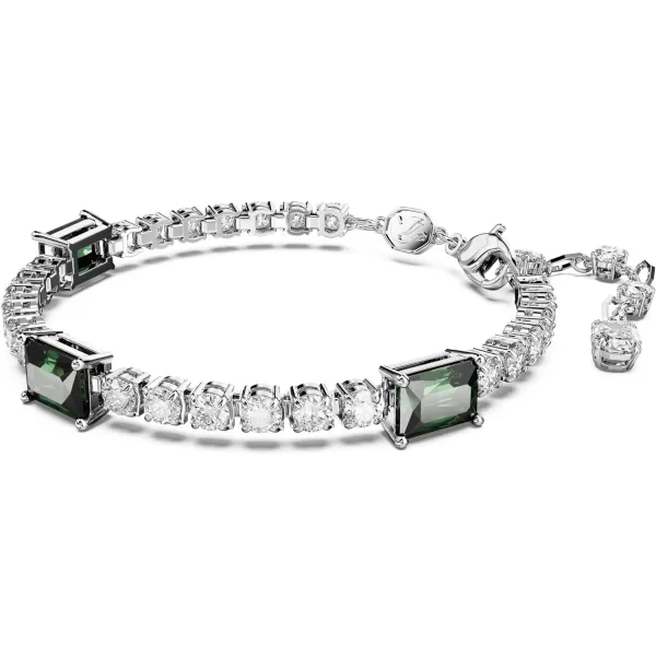 SWAROVSKI Matrix Gem Tennis BraceletGreen