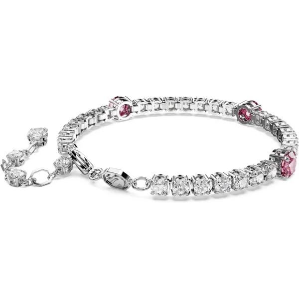 SWAROVSKI Matrix Gem Tennis BraceletPink