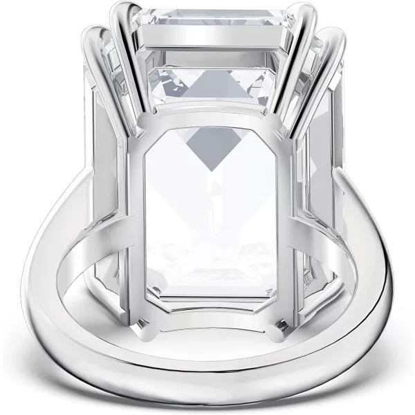 SWAROVSKI Mesmera Ring Jewelry Collection Rhodium Finish Clear CrystalsUS 5EU 50