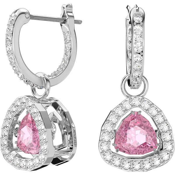 SWAROVSKI Millenia Crystal Jewelry Set Collection Pink and RoseGold CrystalsRhodium Finish