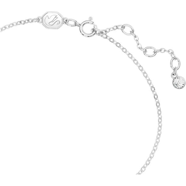 SWAROVSKI Volta Necklace Earrings and Bracelets Jewelry Collection BowInspired Clear Crystals with Rhodium FinishBracelet