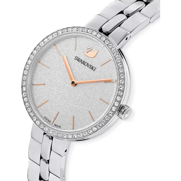 SWAROVSKI Womens Cosmopolitan Crystal Watch CollectionSilver Tone