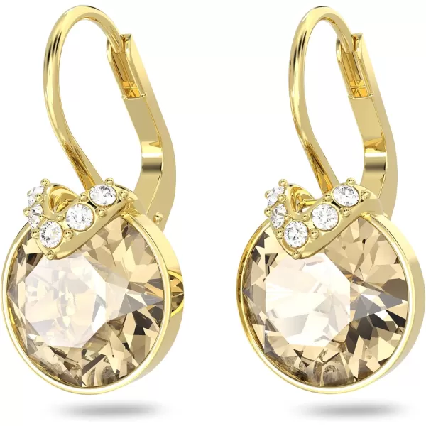 Swarovski Bella Crystal Earrings CollectionEarrings  Gold Crystals Gold Finish