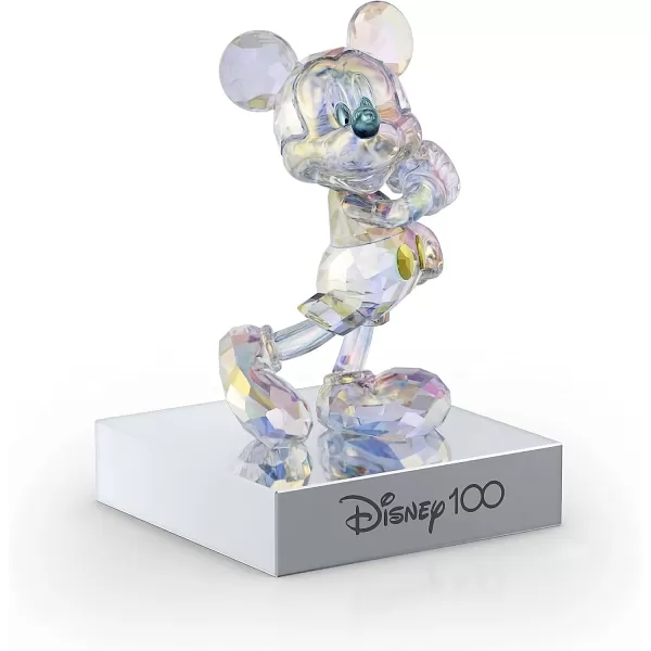 Swarovski Disney100 Donald Duck Figurine Multiple Facets in Aurora Borealis Color Effect Part of The Disney100 CollectionDonad Duck