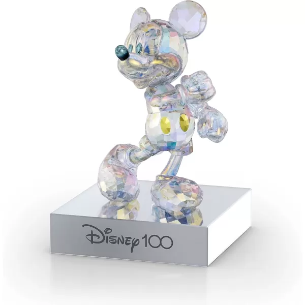 Swarovski Disney100 Donald Duck Figurine Multiple Facets in Aurora Borealis Color Effect Part of The Disney100 CollectionDonad Duck