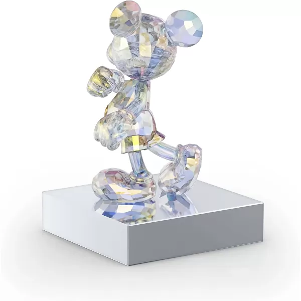 Swarovski Disney100 Donald Duck Figurine Multiple Facets in Aurora Borealis Color Effect Part of The Disney100 CollectionDonad Duck