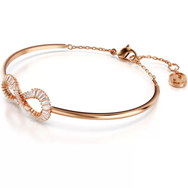 Swarovski Hyperbola Bangle Infinity Clear Rose goldtone FinishedSwarovski Hyperbola Bangle Infinity Clear Rose goldtone Finished