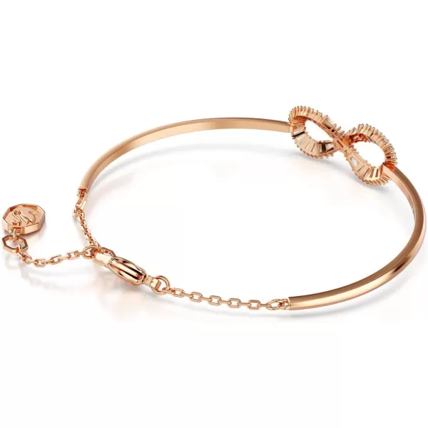 Swarovski Hyperbola Bangle Infinity Clear Rose goldtone FinishedSwarovski Hyperbola Bangle Infinity Clear Rose goldtone Finished