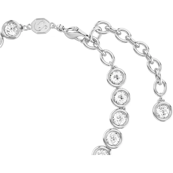 Swarovski Imber Tennis Bracelet Round cut Clear Rhodium FinishedSwarovski Imber Tennis Bracelet Round cut Clear Rhodium Finished