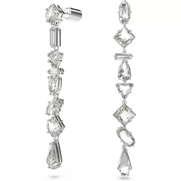 Swarovski Mesmera Crystal Bracelet CollectionSilver Tone Long Drop Earrings