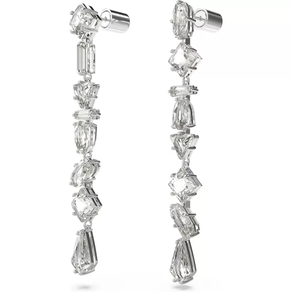 Swarovski Mesmera Crystal Bracelet CollectionSilver Tone Long Drop Earrings