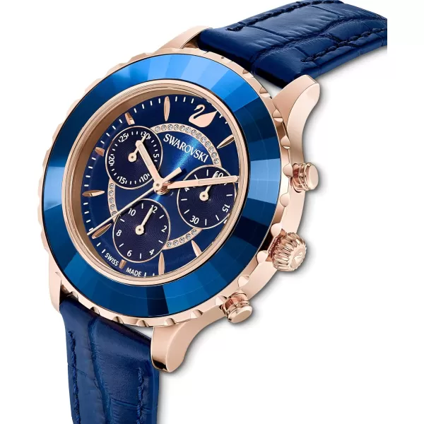 Swarovski Octea Lux Crystal Watch CollectionOctea Lux Chrono  Dark Blue