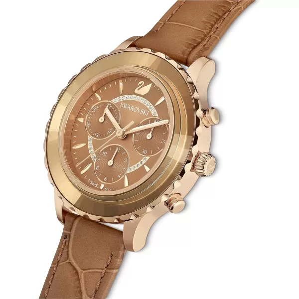 Swarovski Octea Lux Crystal Watch CollectionOctea Lux Chrono  Gold Tone