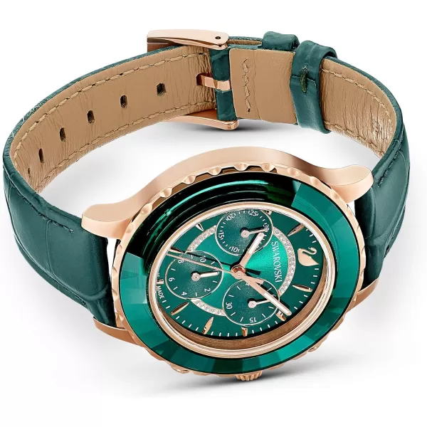 Swarovski Octea Lux Crystal Watch CollectionOctea Lux Chrono  Green