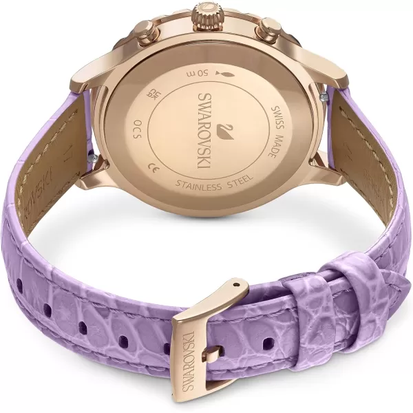 Swarovski Octea Lux Crystal Watch CollectionOctea Lux Chrono  Purple