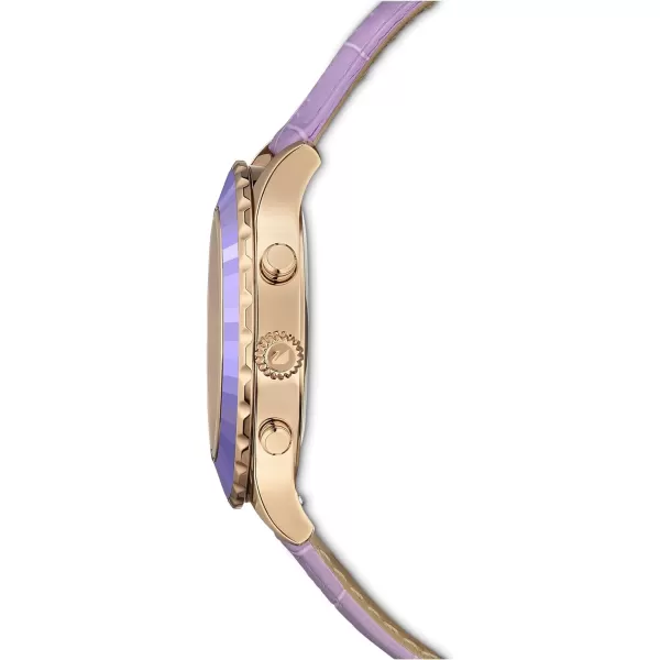 Swarovski Octea Lux Crystal Watch CollectionOctea Lux Chrono  Purple