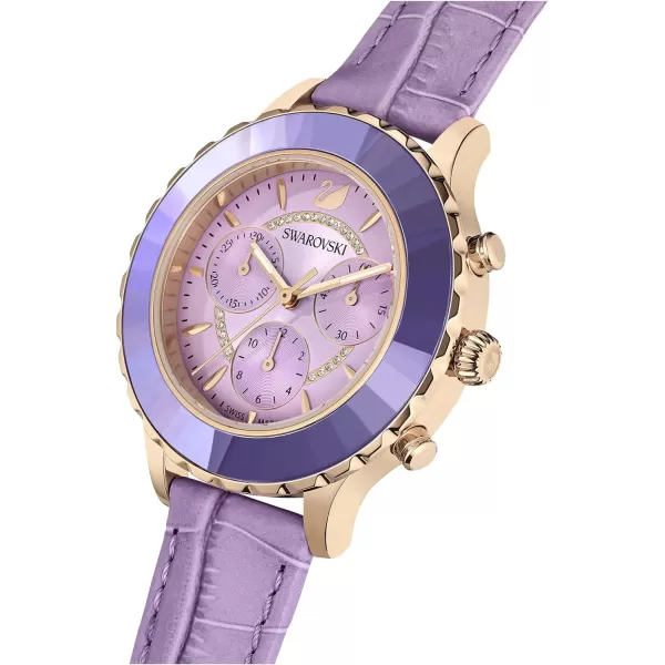 Swarovski Octea Lux Crystal Watch CollectionOctea Lux Chrono  Purple