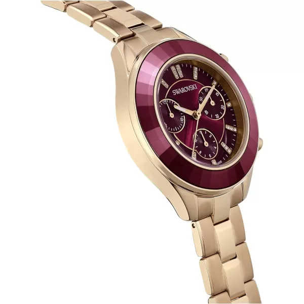 Swarovski Octea Lux Crystal Watch CollectionOctea Lux Sport  Burgundy