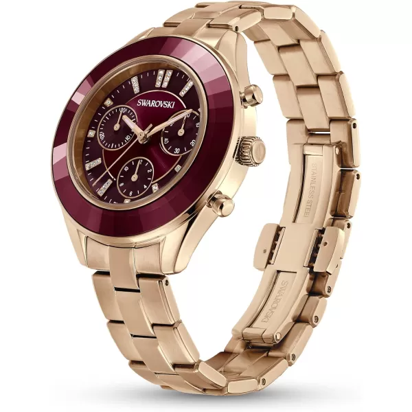 Swarovski Octea Lux Crystal Watch CollectionOctea Lux Sport  Burgundy