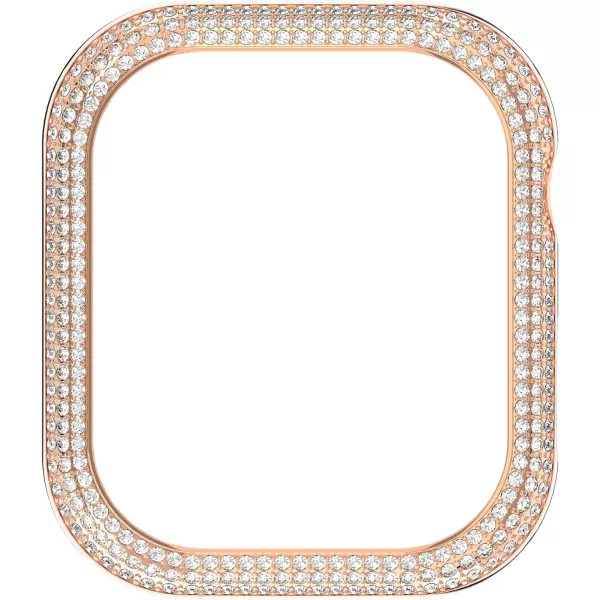 Swarovski Sparkling Case Compatible with Apple Watch Silver Tone 41 mm41 mm Rose Gold