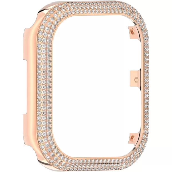 Swarovski Sparkling Case Compatible with Apple Watch Silver Tone 41 mm41 mm Rose Gold