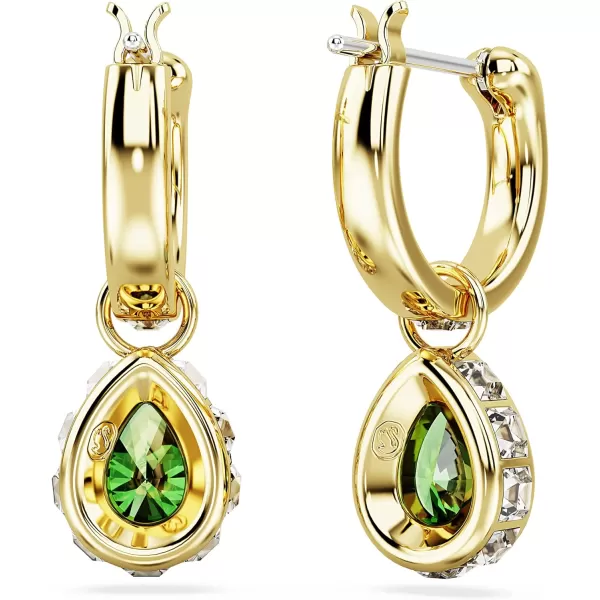 Swarovski Stilla Collection Drop EarringsGreen