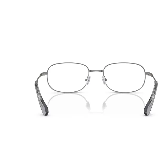 Swarovski Womens Sk1005 Rectangular Prescription Eyewear FramesGunmetalDemo Lens