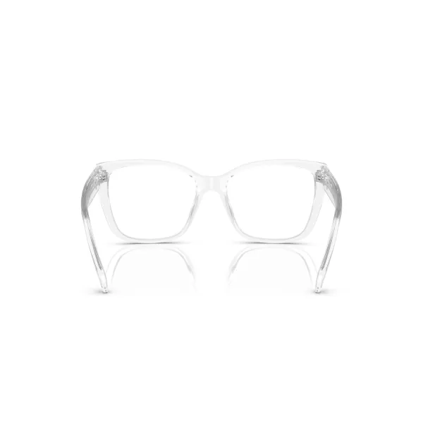 Swarovski Womens Sk2008 Square Prescription Eyewear FramesCrystalDemo Lens