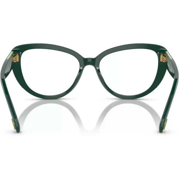 Swarovski Womens Sk2014 Cat Eye Prescription Eyewear FramesGreenDemo Lens