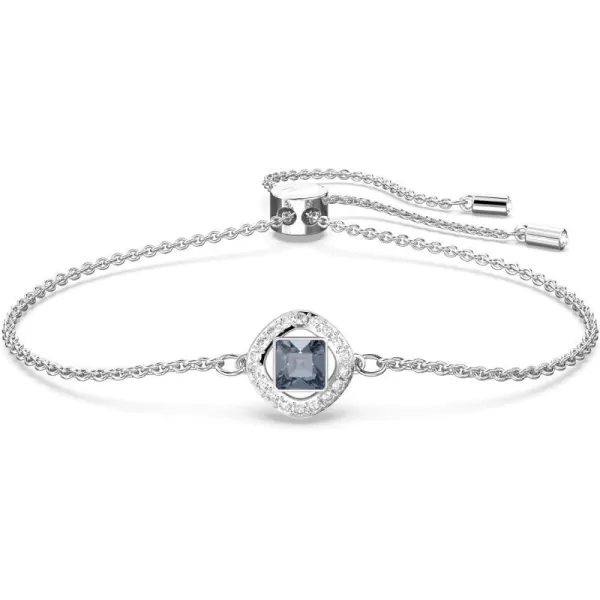 SWAROVSKI Angelic Square Collection BraceletSmoke Blue