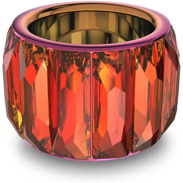 SWAROVSKI Curiosa Crystal Cocktail Ring Collection Pink CrystalsUS 6EU 52