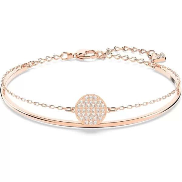 Bangle Bracelet - Rose Gold Tone Finish