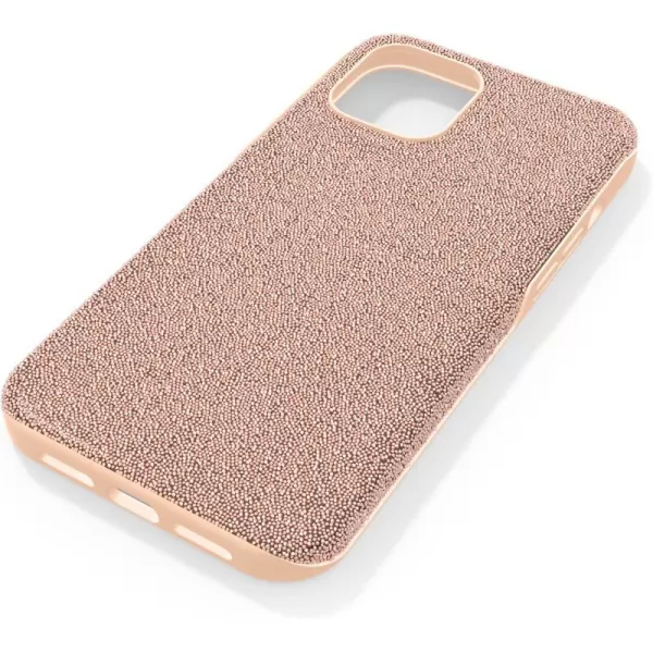 SWAROVSKI High Phone Case for iPhone 14 with Green Crystals in Ombre Effect Part of The High CollectioniPhone 12 Pro Max Rose Gold Tone