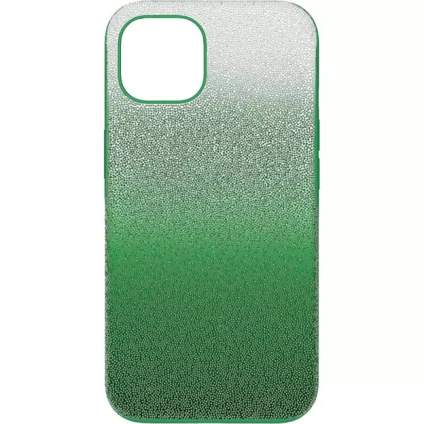 SWAROVSKI High Phone Case for iPhone 14 with Green Crystals in Ombre Effect Part of The High CollectioniPhone 13 Green