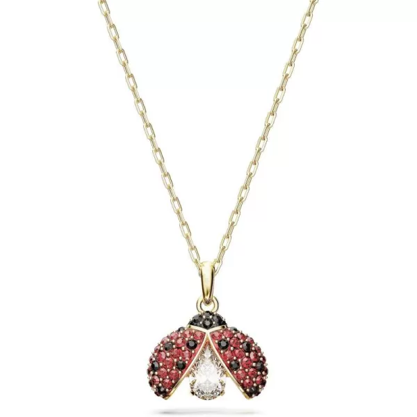 SWAROVSKI Idyllia Ladybug Crystal Jewelry CollectionPendant Necklace