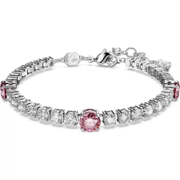 SWAROVSKI Matrix Gem Tennis BraceletPink