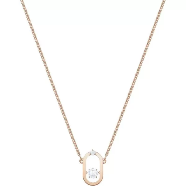 North Pendant Necklace - Clear Crystals