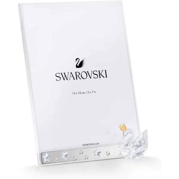 SWAROVSKI Swan Picture Frame Silver Tone5493700