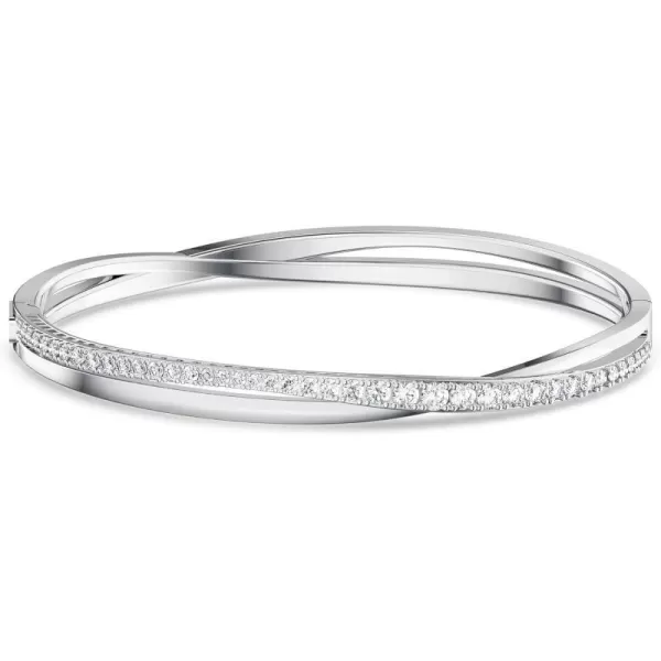 Twist Rows Crystal Bracelet Collection Medium