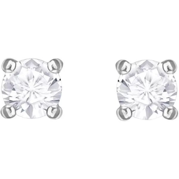 Swarovski Attract Earrings Jewelry Collection Clear CrystalsRound Pierced Earrings