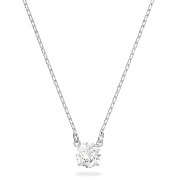 Swarovski Constella Crystal Pendant Necklace CollectionRhodium with Clear Crystals